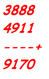 sum with 2 pairs of swapped digits